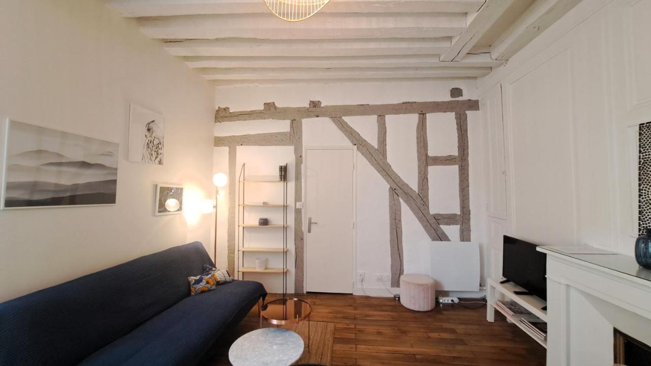 Appartement Centre Vieux Tours Dans Immeuble Historique 3P Bagian luar foto